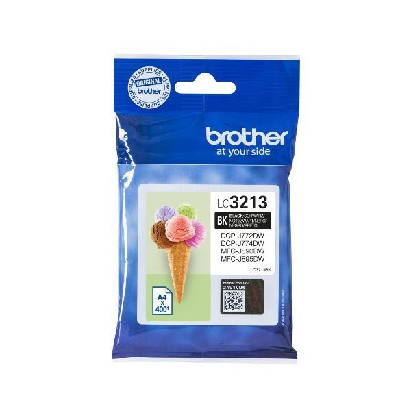 Cartucho Brother Lc3213bk 400pg Negro